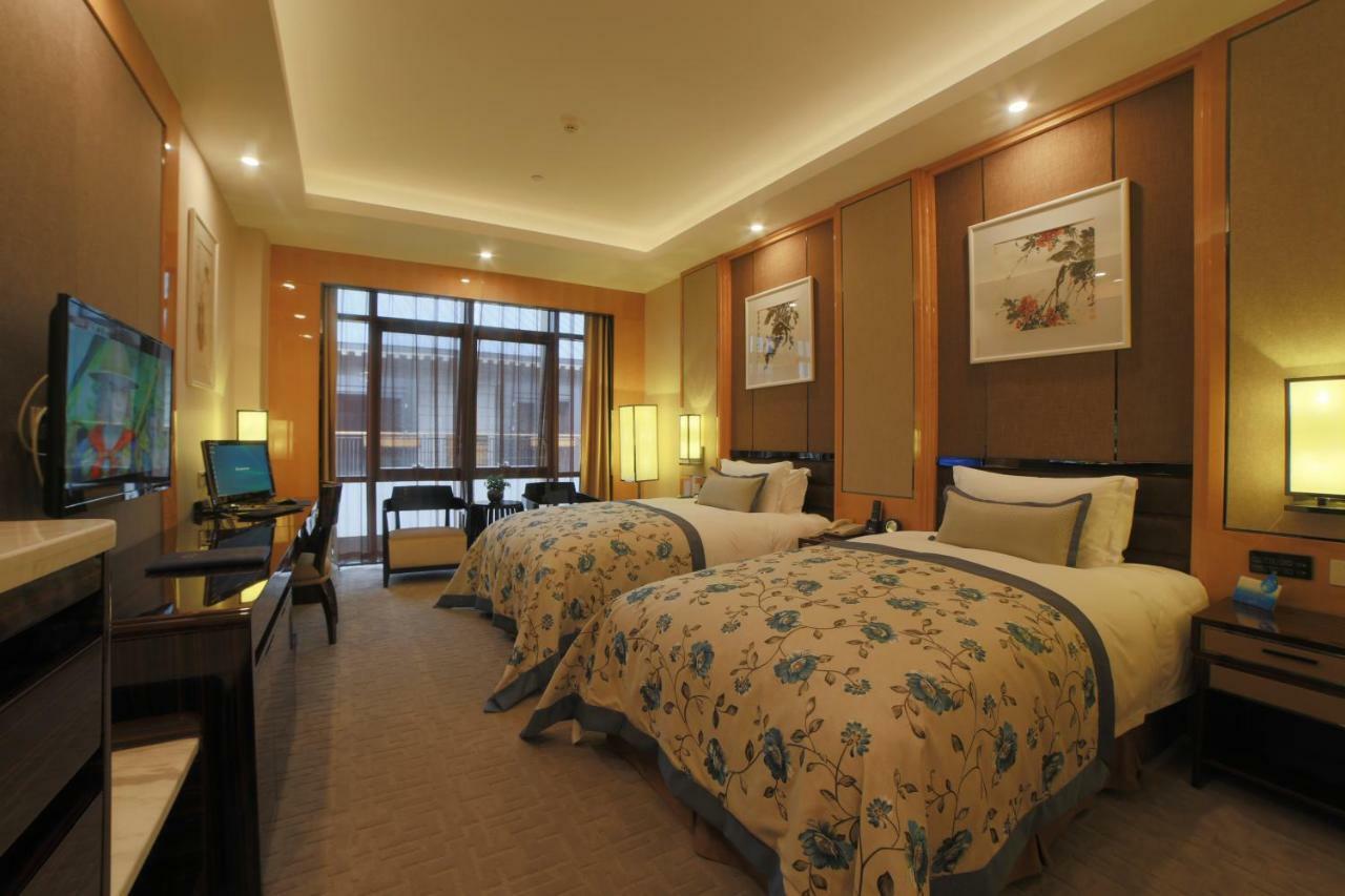 Beijing Yun-zen Jinling Lotus Hotel Exterior foto