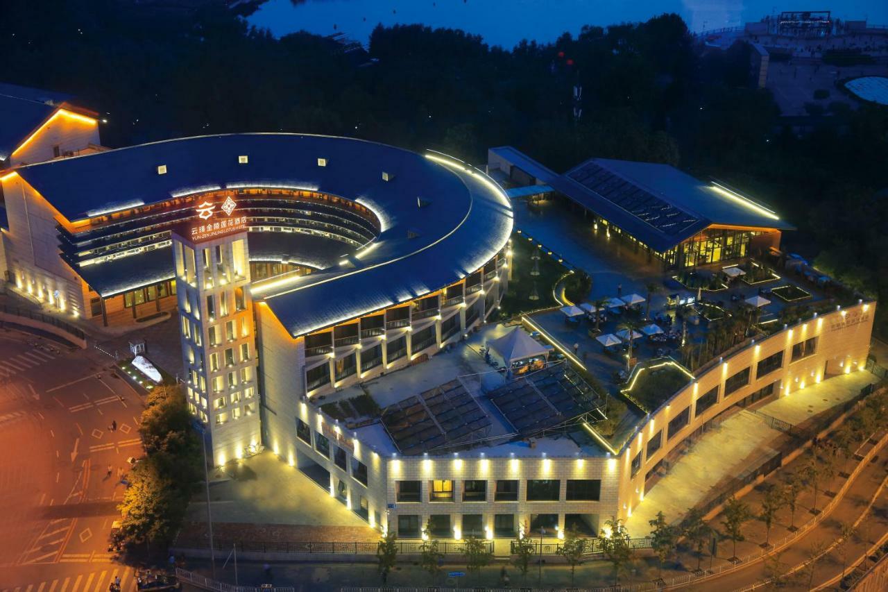 Beijing Yun-zen Jinling Lotus Hotel Exterior foto