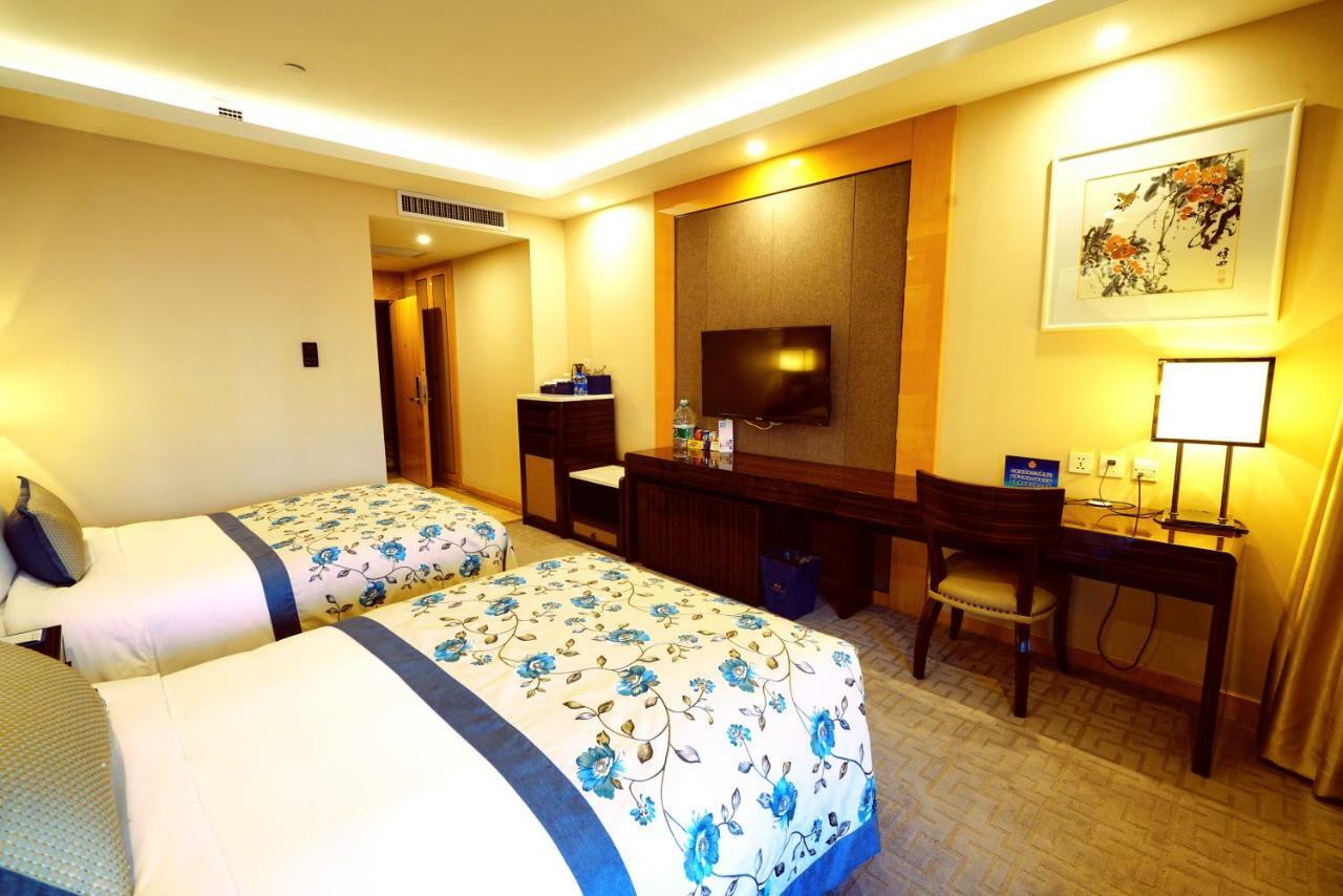 Beijing Yun-zen Jinling Lotus Hotel Exterior foto