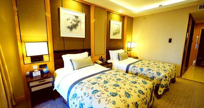 Beijing Yun-zen Jinling Lotus Hotel Exterior foto